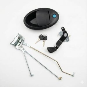 کیت قفل کابین بیل مکانیکی چینی (دستگیره )سپاهان شانتویی پرشیا جنوب نصر ماشین دلتا راه ماشین SR220 SC220 SE220