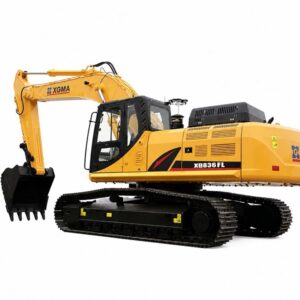 بیل مکانیکی چرخ زنجیری XGMA 220 موتور ایسوزو 4HK1 پمپ کاوازاکی K3V112 شرکت آرین ماشین