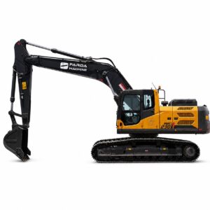 بیل مکانیکی چرخ زنجیری FMC230D موتور ایسوزو 6BTپمپ کاوازاکی K3V112 شرکت فردا ماشین