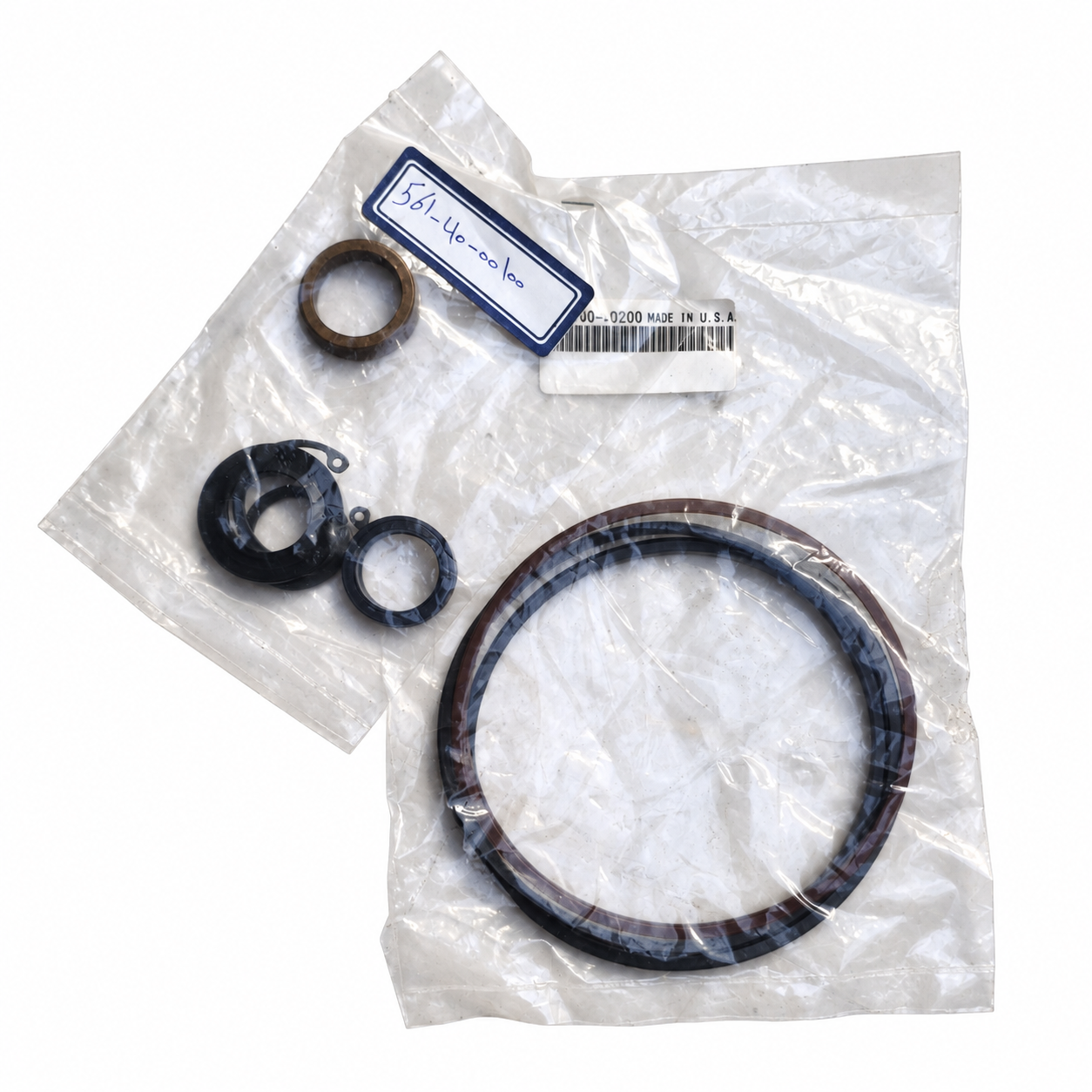 Bagged spare parts on white کیت اوربیتال فرمان HD325-6 / HD325-7 / HD465-6 / HD465-7 / HD785-7 561-40-00100 561-4000200